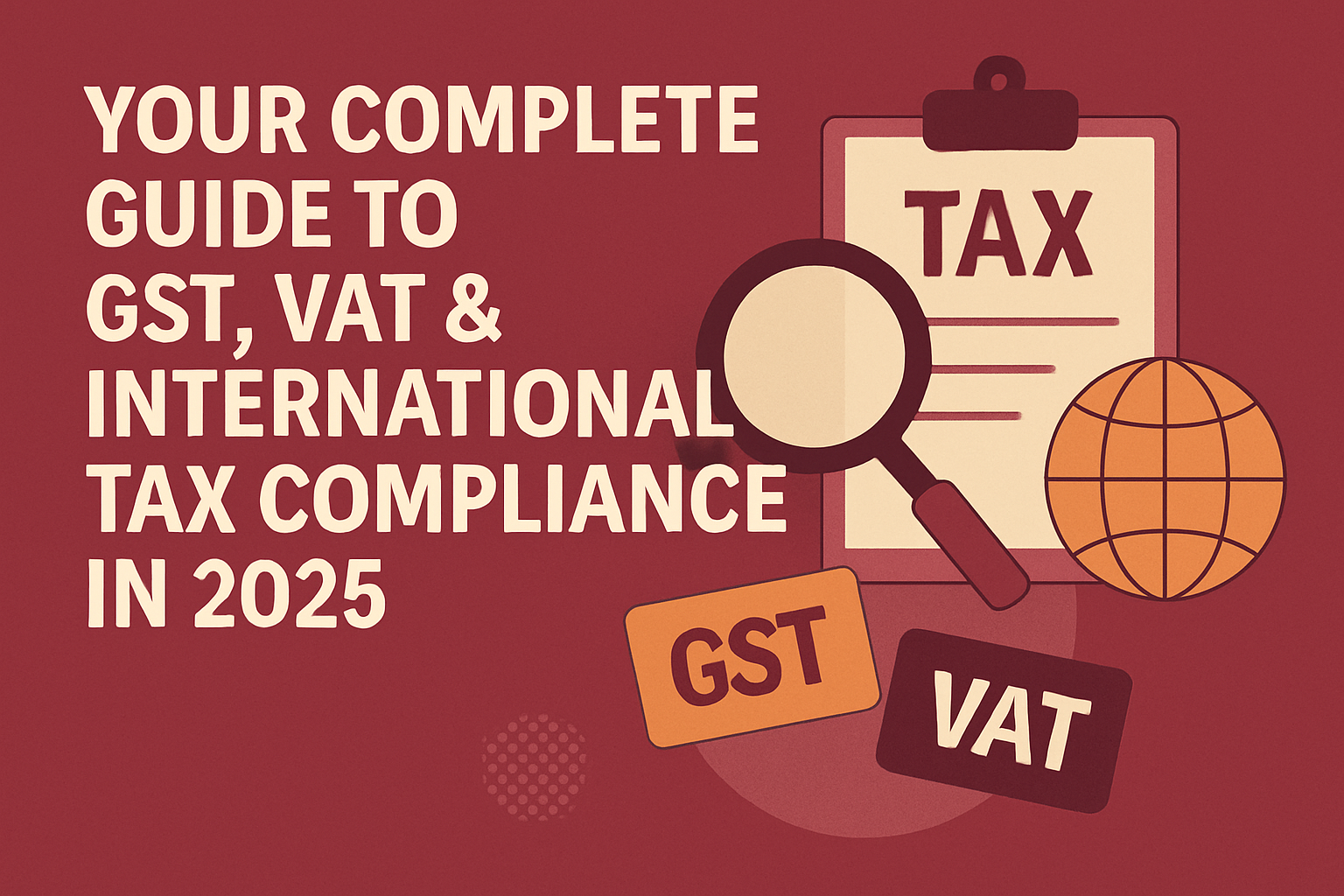 Your Complete Guide to GST, VAT & International Tax Compliance in 2025